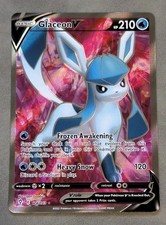 Pokemon Glaceon V 174/203 Full Art Ultra Rare Evolving Skies picture