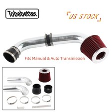 New Red Cold Air Intake System Kit & Filter for 99-05 BMW E46 323 325 328 330 I6 picture