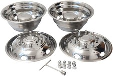 4 Ford 05-25 F450 F550 10 Lug 19.5
