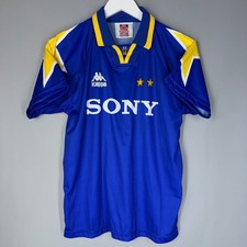 JUVENTUS ITALY 1995/1996 AWAY FOOTBALL SHIRT KAPPA MAGLIA EXCELLENT SIZE XS picture