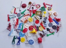 Large Lot of 81 Vintage Cracker Jack Toys and Gum Ball Machine Toys picture