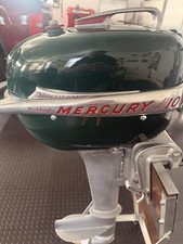 1951 Mercury Super 10 Hurricane Outboard - Beautiful Cosmetic Resto Non-Running picture