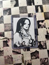 Boa Hancock Original Hand Drawn Sketch Card One Piece ACEO Anime Art picture