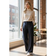 Joie navy tabanica striped pants picture