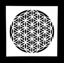 Flower of Life Reusable Stencil picture