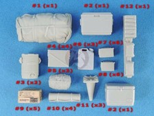 Legend 1/35 US Army Modern AFV / Tank Stowage and Accessories Set S2 LF1419 picture