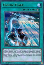 yugioh Cosmic Flare 1st Edition Ultra Rare Duelist Saga DUSA-EN036 NM picture