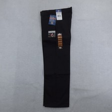 Dickies Boys Flat Front Pants Size 10 Black Classic Fit Straight Leg picture