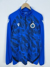 Club Brugge 2020/21 Macron 1/4 Zip Drill Top Sweatshirt Training Football XL picture