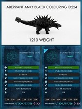 ANKY Aberrant Top Stats BABY PAIR  Ark Survival Ascended Official PVE PC/XBX/PS5 picture