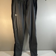 Under Armour Men's Storm Fleece Sweatpants Gray, Loose Fit, Size Large picture