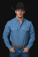 Ferrell - The Walker Long Sleeve Pearl Snap Shirt picture