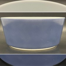 Pyrex Brittany Blue 483 Straight Side Casserole Bowl 1967 Made in USA 1.5 quart picture