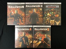 Brand New Halloween 1-5 Collectors Editions 4K Ultra HD Blu-ray All Hard Slips picture