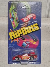 1985 Hot Wheels Flip Outs Flipper Snapper UNPUNCHED Card Mint Car picture