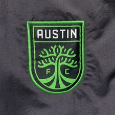 NWT Adidas Austin FC MLS Anthem Button Up Track Jacket Grey Mens Size Large $85 picture