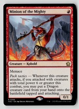 Minion of the Mighty 166 Rare FDC MTG NM picture