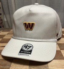 NWT- Washington Commanders NFL '47 Brand Rope Hitch Snapback Adjustable Hat picture