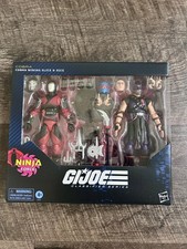 Hasbro GI Joe Classified Series #160 Ninja Force Cobra Ninjas Slice & Dice NEW picture