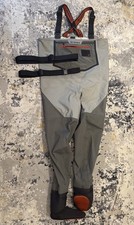 Simms Men's Freestone Stockingfoot Waders Smoke Colorway Size M picture