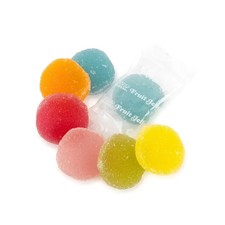 Fruit Gems Soft Jelly Gummy 10 Pounds Bulk Wrapped kosher Candy picture