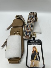 Save the Girls Zip & Clips Phone Lanyard Crossbody with Wallet - Cappuccino picture