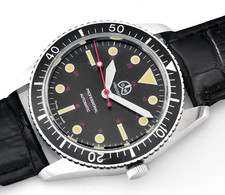 Vintage O&W ( Ollech & Wajs ) Precision Automatic Divers Style Men Wristwatch picture