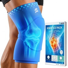 Knee Ice Pack Wrap, Long-Lasting Cold Compression for Pain & M, Blue picture