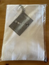 Set Of 6 Libeco Belgium 100% Linen Napkins Large 21x21” White, New picture