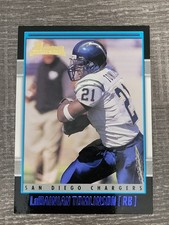 2001 Bowman LaDainian Tomlinson RC #210 San Diego Chargers HOF Rookie picture