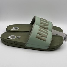 Nike Offcourt Slide Shoes Mens Size 14 Silver Sage Jade Horizon BQ4639 304 picture