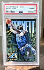 1996 SkyBox Z-Force Kevin Garnett #52 Z-cling GEM MT PSA 10 picture