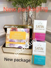 Satin Skinz Duo pack gluta tabs skin whitening supplement.👌 Exp. 2028 picture