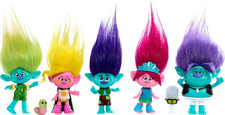 Dreamworks Trolls Band Together Toys, Best of Friends Pack with 5 Small Dolls & picture