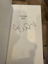 Michael J Fox Signed Book | FUTURE BOY | Authentic Auto - Guaranteed to pass picture