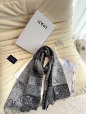 Loewe Classic Logo Pattern Luxury Scarf Barcelona Limited Edition 40x180cm picture