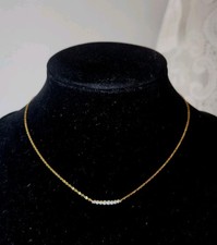 Vintage 14k Gold Add-A-Pearl 8 Pearl Delicate Dainty 14