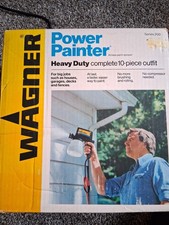 Vintage Wagner Power Painter Series 200 Heavy Duty 10-Piece Outfit #1303 picture