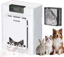 Pet Air Purifiers for Home,Pp02 | Dual-Side Air Intake Adsorbs Floating Hair ,Wa picture