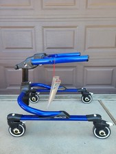 Rifton Pacer K630 Dynamic Medium Pediatric Gait Trainer Walker 150lb Max Blue picture