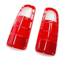 For 1972-1980 Dodge Truck / Plymouth Power Wagon Tail Light Lens Only Pair LH RH picture