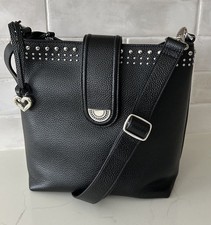 Brighton Pretty Tough Townsend Black Bucket Bag $510 NWT ~Your Best Accessory 🖤 picture