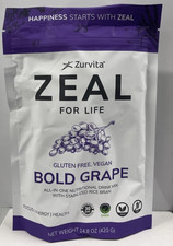 Zurvita Zeal For Life Bold Grape,🍇 ,Gluten Vegan picture