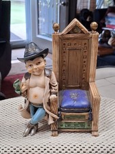 Royal Order Of Jesters ROJ MIRTH IS KING Cowboy Music Box WORKS picture