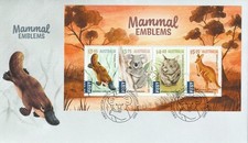 Australia 2026: Mammal Emblems First Day Cover with Mini-Sheet (International) picture