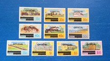 Nevis Stamps, Scott O1-O10 Complete Set MNH picture