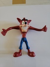 Vintage 2001 Hardee's Bendable Crash Bandicoot Figure Toy picture