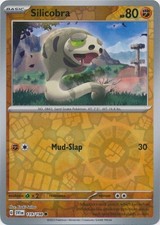PO-05 Reverse Holo Silicobra 119/198 Common Scarlet & Violet Base Set picture