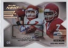 2012 SAGE Next Die-Cut 35/40 Case Keenum #SA-29 Rookie Auto RC vb2 picture