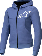 ALPINESTARS Stella Chrome For V2 Sport Hoodie - Blue Violet/White - Small picture
